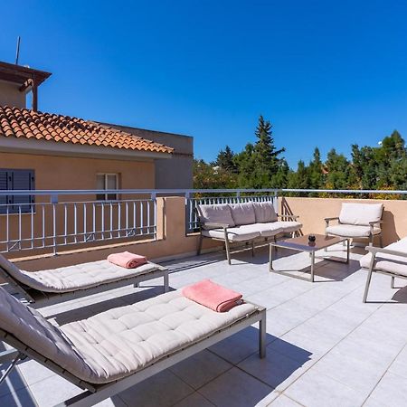 Summer Breeze Holiday Apartment With Pool パ フォス エクステリア 写真